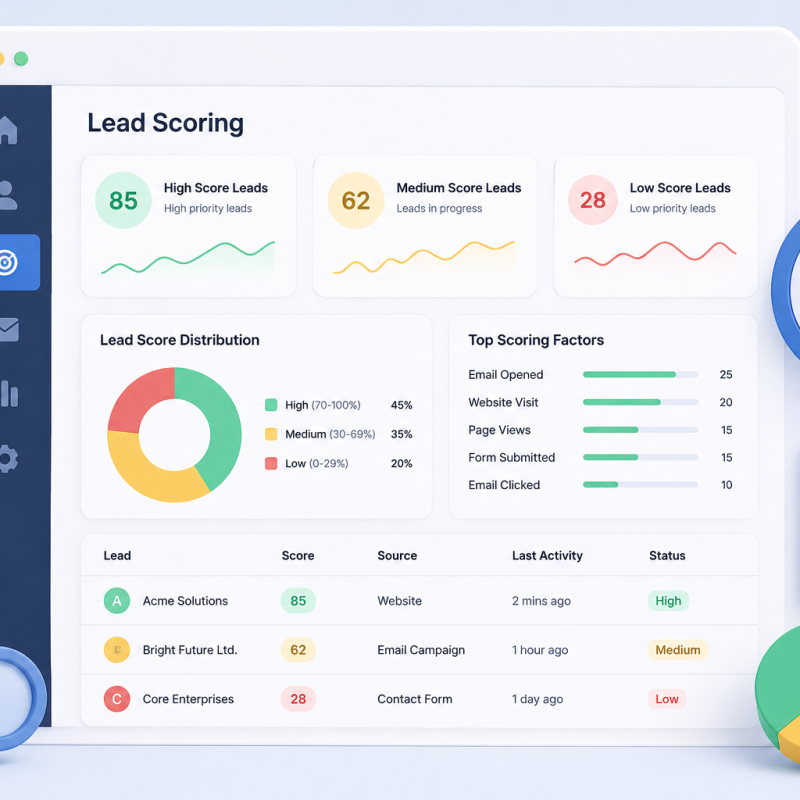 Stop Chasing Every Lead: How Lead Scoring Saves Time and Improves Sales 3 human handover in AI chatbot lead scoring funnel diagram