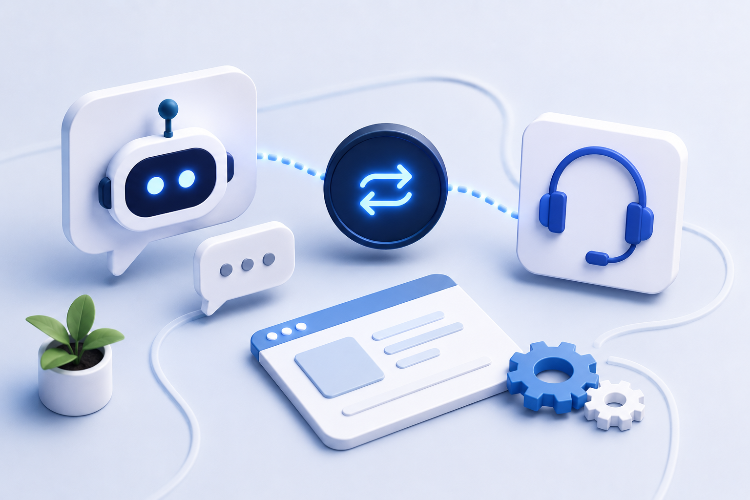 human handover in AI chatbot